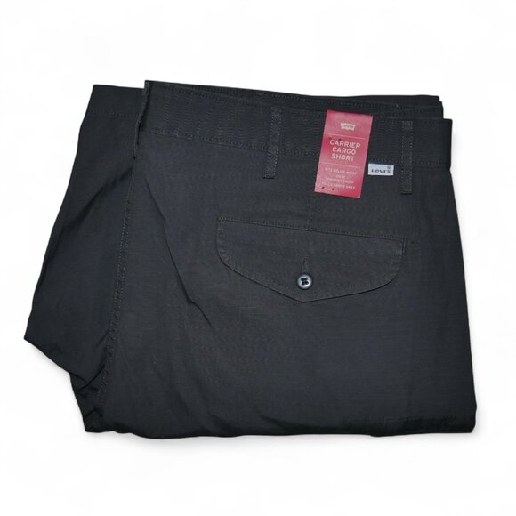 Levi's Carrier Cargo Shorts Men's Size 42 Loose Fit Ripstop Utility Gray NWT - Picture 4 of 10